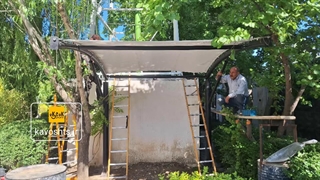 سایبان دوچرخه - شرکت سازه چادری کاوشکام