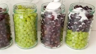 طرز تهیه کمپوت انگور