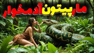 مارهای پیتون غول پیکر که انسان را درسته میخورند | مارهای پیتون خطرناک اما بدون زهر