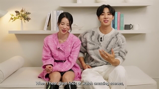 مصاحبه کوتاه با لیم جی یون و چو یونگ وو از سریال افسانه بانو اوک `