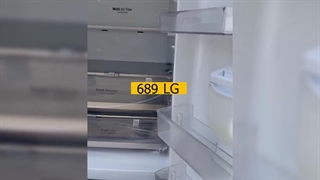 یخچال فریزر بالا پایین ال جی F689 اینورتر 28 فوت