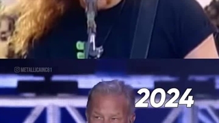 Matallica Enter sandman 1992 VS 2024