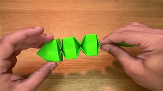 اوریگامی باحال مار جهنده