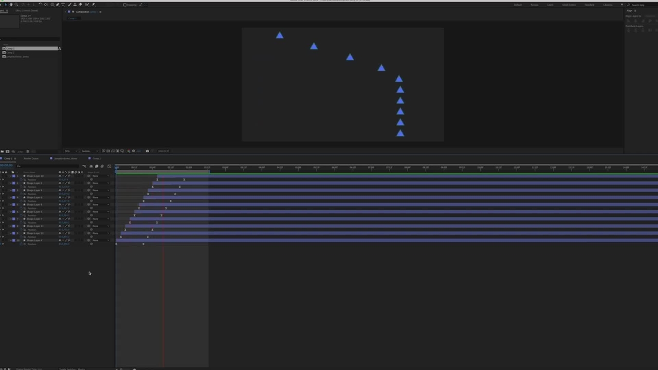 آموزش مقدماتی Jump Keyframe اسکریپت افترافکت + دانلود - نماشا