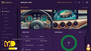 نحوه واریز به صورت ریالی | متاگلد