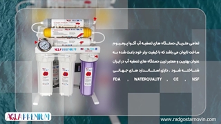 خرید دستگاه تصفیه آب خانگی آکوا پرمیوم مدل A7AB10-ML-TL4 از راد گستر نوین