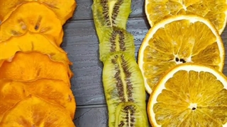 چیپس میوه با دستگاه خشک کن میوه تک صنعت