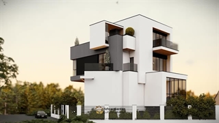 طراحی ویلا دوبلکس مدرن در شمال | گروه معماری تهران گاردن