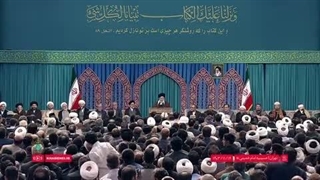 فیلم کامل بیانات امام خامنه ای مدظله العالی در جمع شرکت کنندگان در چهل و یکمین دوره مسابقات بین المللی قرآن کریم 1403.11.14