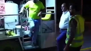 اجرای خط کشی محوری خیابان(آذین سازه نیاوران)