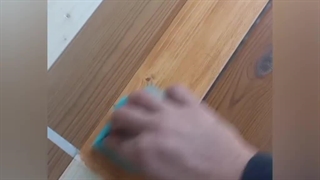 تست رنگ چوب قهوه ای روشن پایه آب و پایه روغن