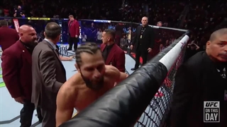 سریع ترین ناک اوت تاریخ یو اف سی توسط خورخه ماسویدال در سال ۲۰۱۹