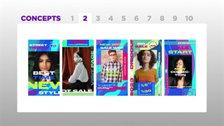 پروژه پریمیر استوری اینستاگرام تخفیف زمستانی Discount Instagram Stories