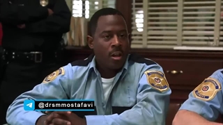 ادامه درگیری مارتین لارنس با پلیس سفید پوست (خنده دار)