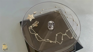 خرید و قیمت گردنبند نقره زنانه طرح ستاره