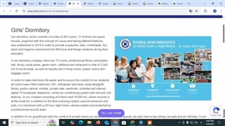 هزینه خوابگاه دانشگاه ایدین استانبول| تحصیل در ترکیه | شرکت مهاجرتی شاهان