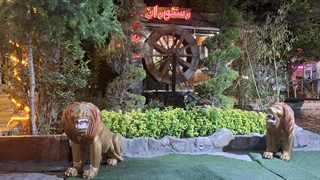 مسترکیلومتر مارکوپولوی ایرانی مهمان باغ رستوران رز با مدیریت مهربانو محبی در جاده فشم