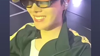 Jhope on the stage in Macau