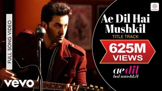 فیلم کامل آهنگ عنوان Ae Dil Hai Mushkil - Ranbir, Anushka, Aishwarya
