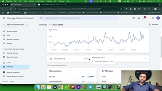 آموزش Crawl Stats در سرچ کنسول