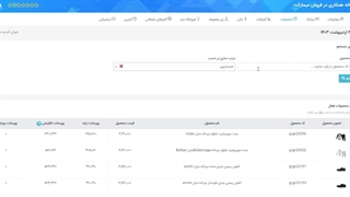 منوی فروشگاه ساز در پنل همکار ، توضیح دامنه و زیردامنه
