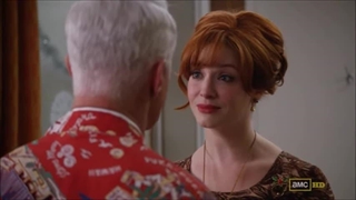 Mad Men: Roger/Joan - "We made a baby!"