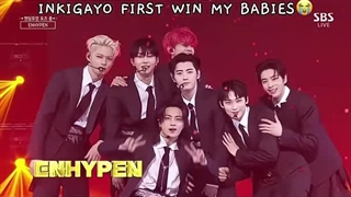 اولین برد انهایپن در Inkigayo