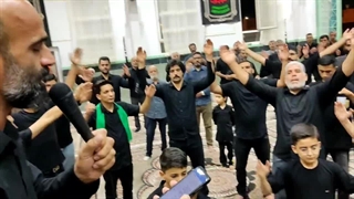 عزاداری شب دوم هیأت منتظران بهاباد یزد