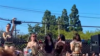 [4K] KATSEYE - GABRIELA (First Live Performance) @ Beautiful Chaos Fan Tailgate Experience (6/27/25)