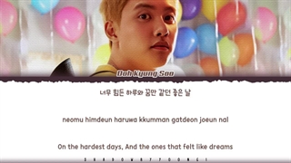 ویدئو لیریک هفتمین آهنگ از اولین فول آلبوم دی او به اسم Draw My Path