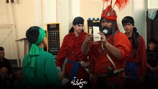 تعزیه روز عاشورا شهادت حضرت عبدالله(ع) پسر امام حسن | روستای حاجی آباد