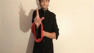 اجرای شعبده کیسه راکت