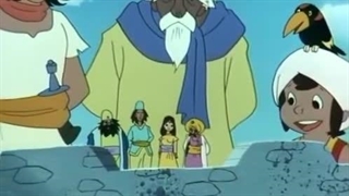 کارتون شب های عربی:ماجراهای سندباد ۱۹۷۵/۱۹۷۶-جنگ در جزیره کوتوله ها ۲-قسمت سی و یکم