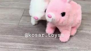 خرگوش رباتی موزیکال پشمالو