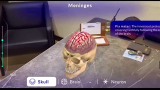 اپلیکیشن موبایل Brainapse : Brain in AR