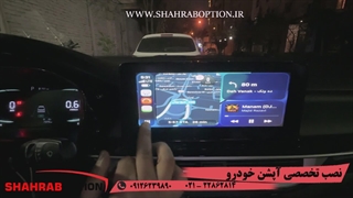 نصب آپشنهای فابریک کیاk3نصب تخصصی کارپلی روی مانیتور کیا k3