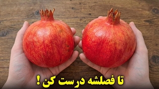 یلدای امسال انار رو ساده نخور! ❌ اگه دو تا انار تو خونه داری، این ویدیو رو از دست نده!