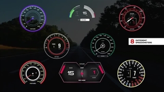 دانلود پروژه پریمیر پکیج حرفه‌ ای سرعت‌ سنج و کیلومترشمار Speedometer Pack