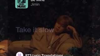 Be Mine - Jimin (ولی این آهنگ جیمین خیلییییییییی خوبههههه)