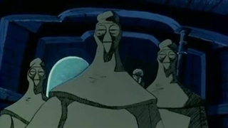 کارتون شب های عربی:ماجراهای سندباد ۱۹۷۵/۱۹۷۶-کشتی ارواح صحرای بیابانی/ستانجیت جادوگر و غول شنی کشتی عمو علی-قسمت چهل و چهارم