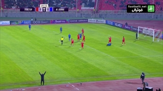 گل اول الدحیل به تراکتور (بوریگاد - پنالتی)