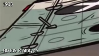 The Evolution of German airfighters - Animation video