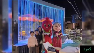 یلدای لامرد؛ آیین «دی‌خالو و ناردون» با رنگ و بوی مردمی برگزار شد (1)