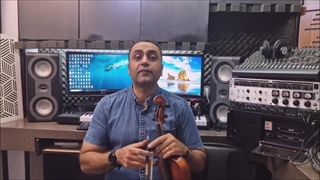 آموزش ویلن آموزش بداهه نوازی چهارمضراب افشاری ایمان ملکی