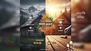 تاثیر نانو تکنولوژی در رنگ‌های وودگارد | وود گارد WOOD.guard ویژه چوب‌های ترمو