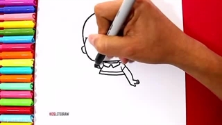 87. آموزش سوره أعلی - آموزش نقاشی همراه با پخش سوره های قرآن -دختر کارتونی