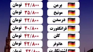 قیمت ارسال بار به آلمان