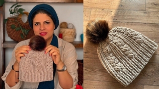 آموزش کلاه زمستانی