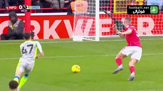 گل اول منچستر سیتی به ناتینگهام فارست (تیجانی ریندرز)