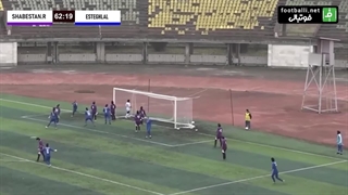 گل های تیم فوتبال بانوان استقلال مقابل شبستان رشت